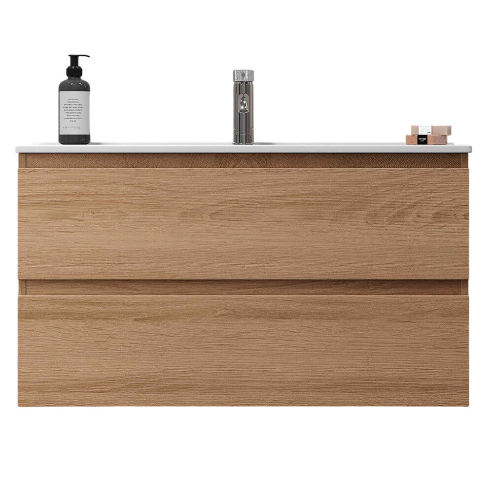 Valamukapp valamuga Riva Camden 90 cm tamm