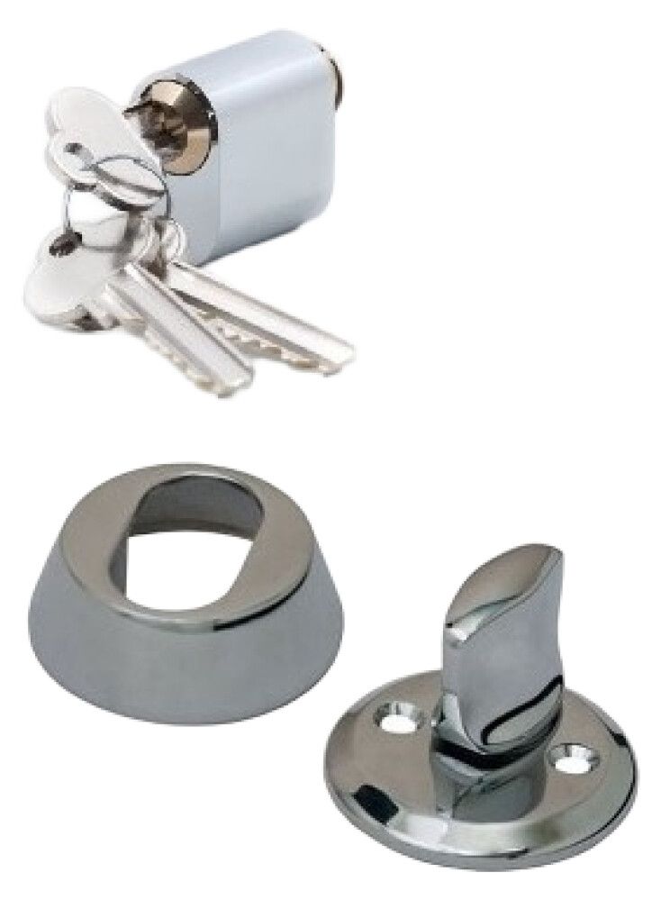 Südamiku komplekt Valnes kroom satiin