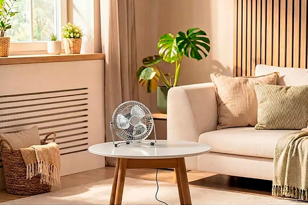 Mini ventilaator Voltomat kroom