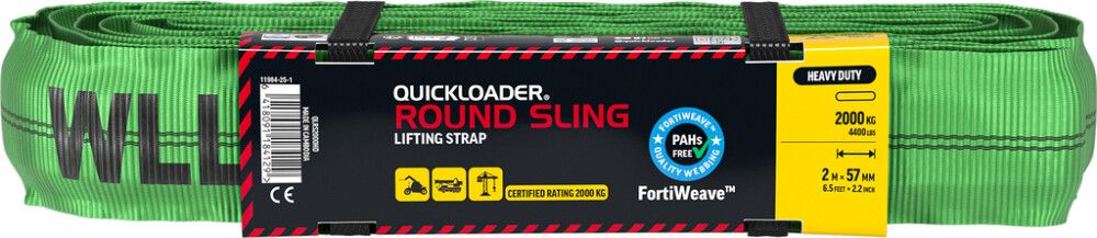Tõsterihm Quickloader Round Sling 2000 kg 2 m