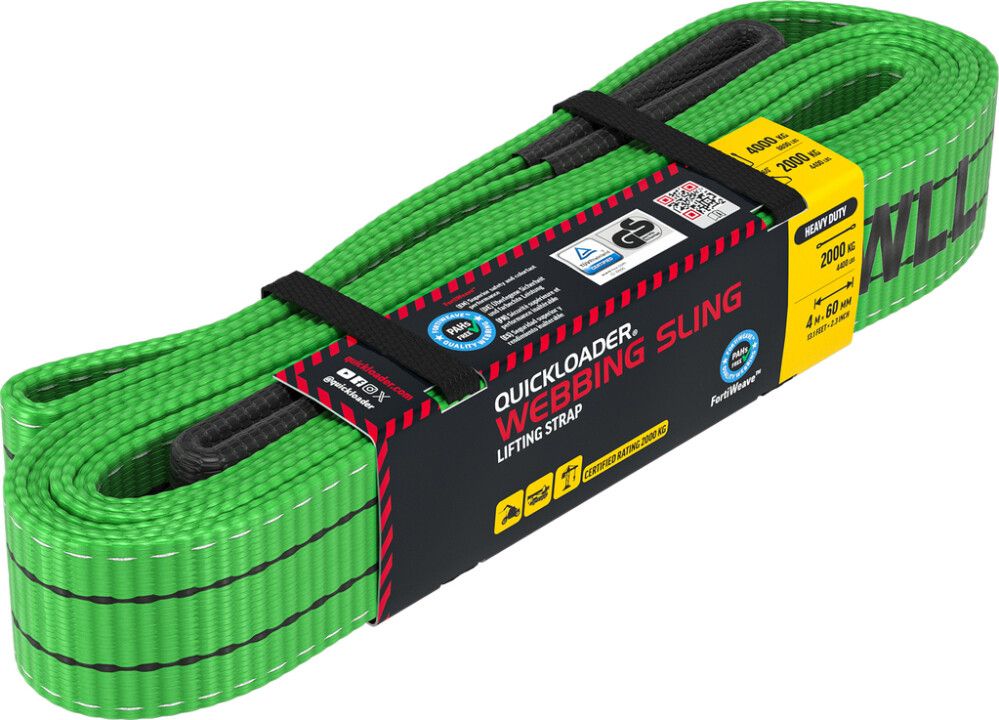 Tõsterihm Quickloader Webbing Sling 2000 kg 4 m