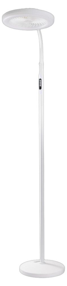 LED-valgustiga põrandaventilaator