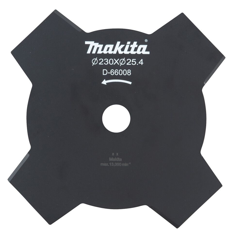 Rohuketas 4 -tera 230 × 25,4 mm Makita D-66008