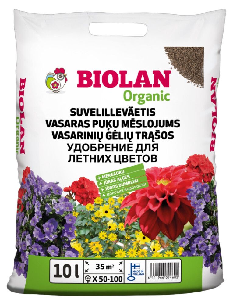 Suvelilleväetis Biolan 10 l