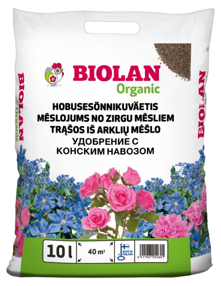 Hobusesõnnik Biolan 10 l