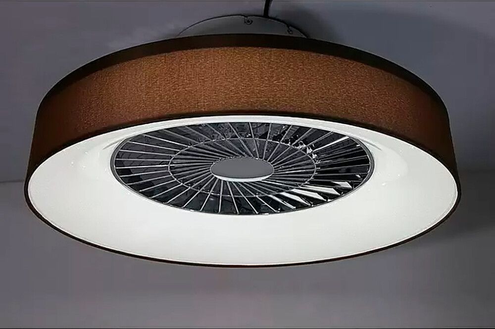 LED-plafoon ventilaatoriga Proklima Mary Ø 57 cm