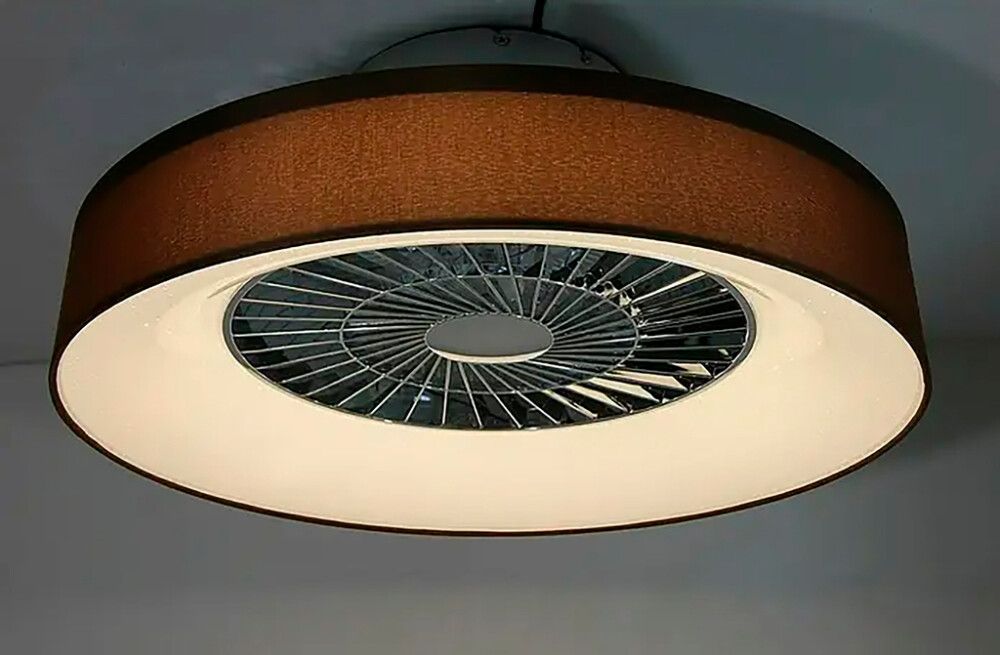 LED-plafoon ventilaatoriga Proklima Mary Ø 57 cm