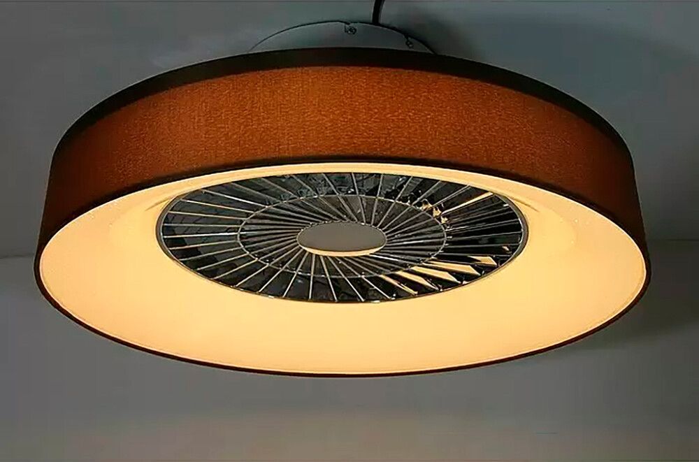 LED-plafoon ventilaatoriga Proklima Mary Ø 57 cm