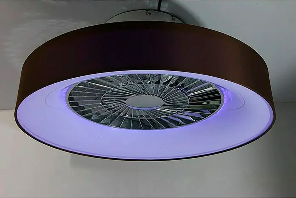 LED-plafoon ventilaatoriga Proklima Mary Ø 57 cm