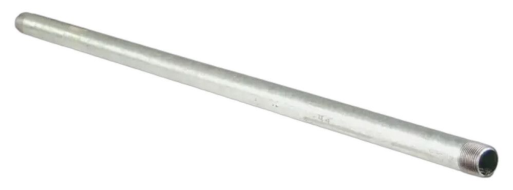 Torunippel ½″ 2 000 mm, tsingitud