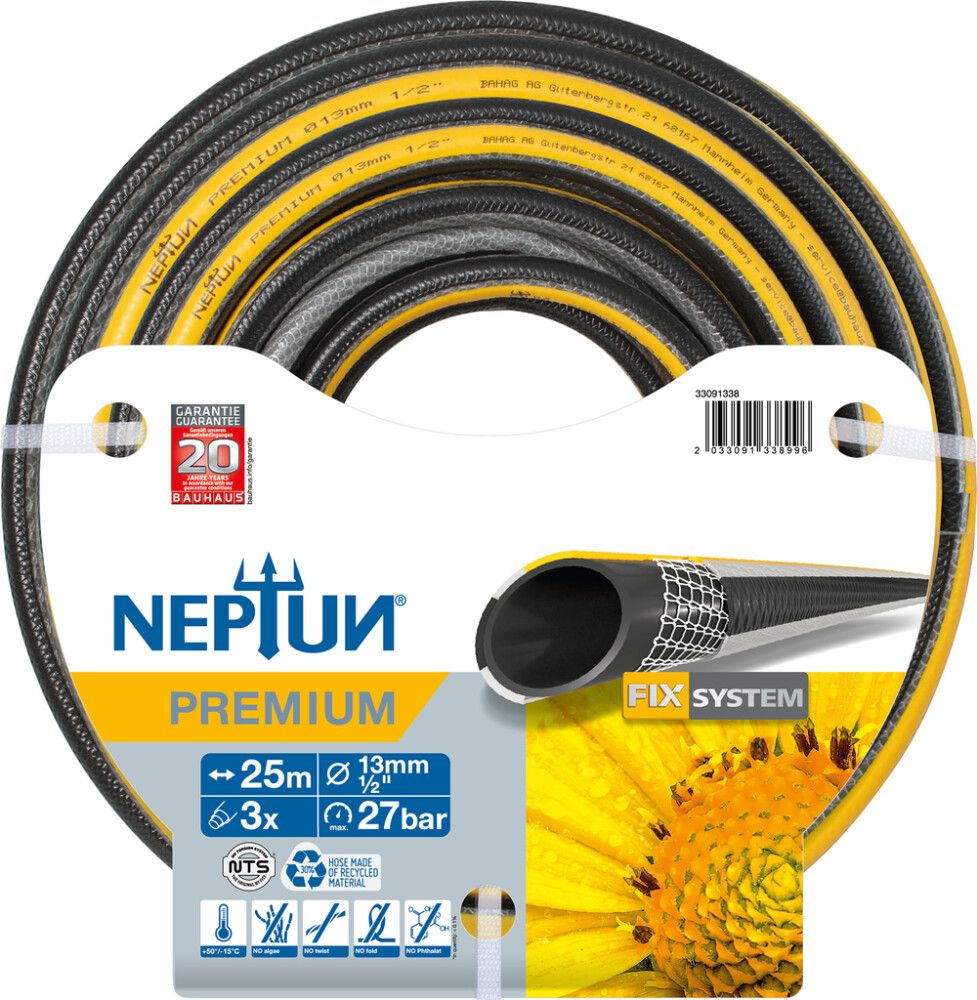 Aiavoolik Neptun Premium 25 m 1/2" 13 mm