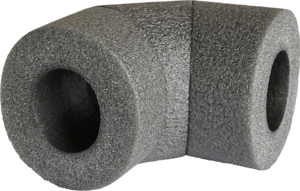 Toruisolatsiooni põlv 90° Ø48 mm / 20 mm hall