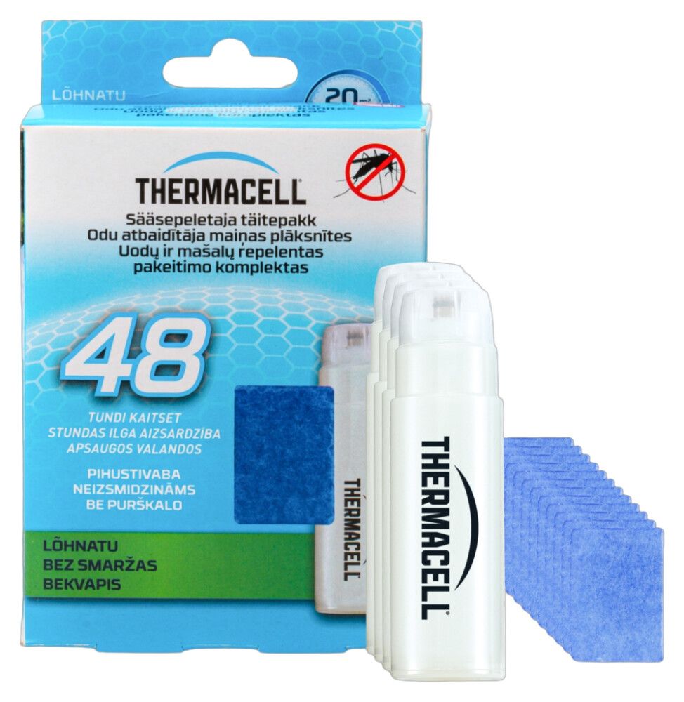 Täitekomplekt Thermacell 48h/citriodiol