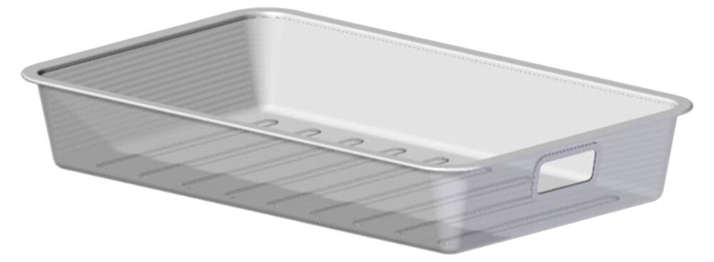 Mesh korv Lundbergs wide valge 427 x 527 x 85 mm