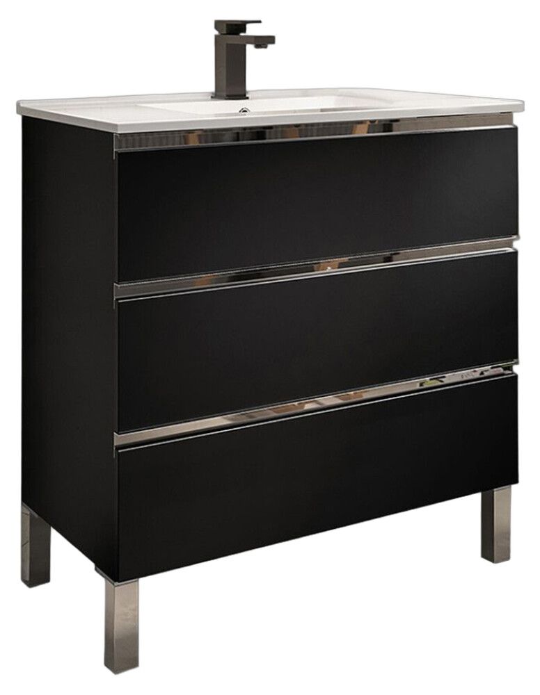 Valamukapp valamuga Ordonez Aura 80 cm must