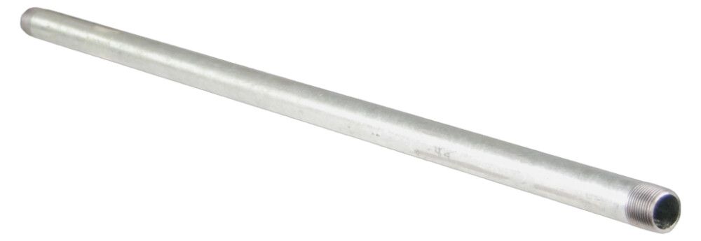 Torunippel sinkitud terasest ½″ 1500 mm