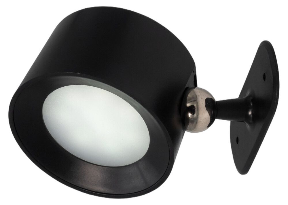 LED-seinavalgusti Airam Orim 3CCT USB‑C laetav must