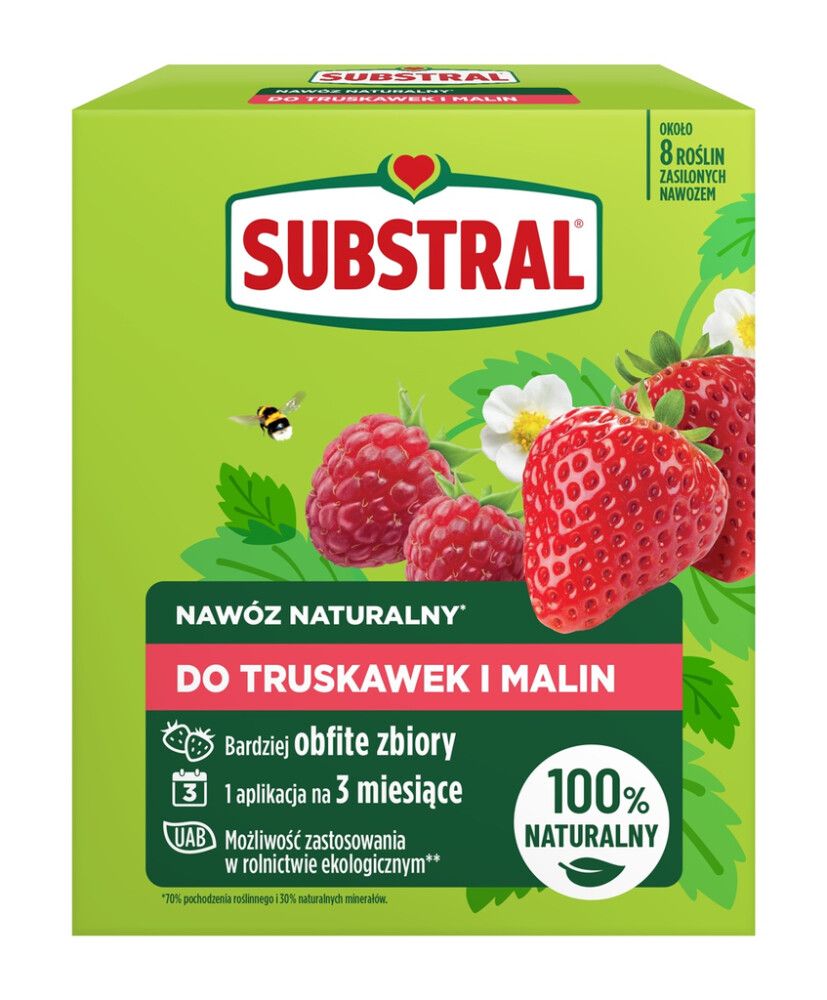 Marja väetis Substral looduslik 1,2 kg, Terra Nova