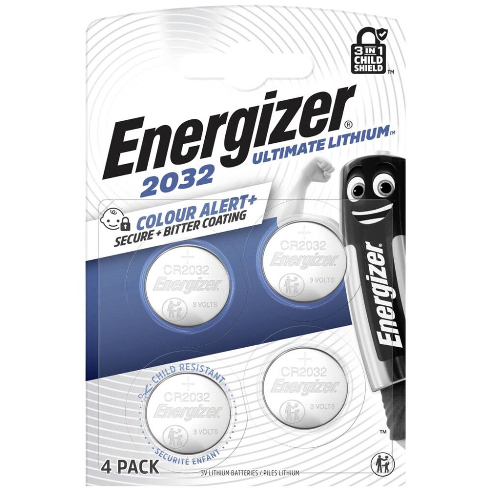 Patareid Energizer CR2032-4 tk