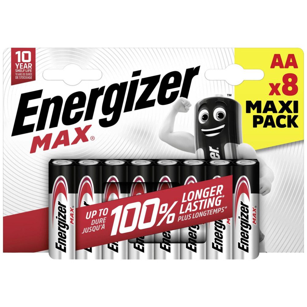 Patareid Energizer MAX AA LR6 1.5V – 8 tk