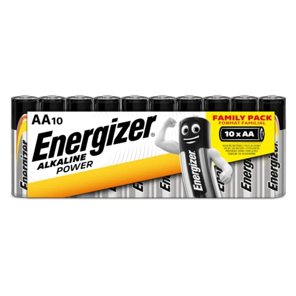 Patareid Energizer Alkaline Power AA (LR6) – 10 tk
