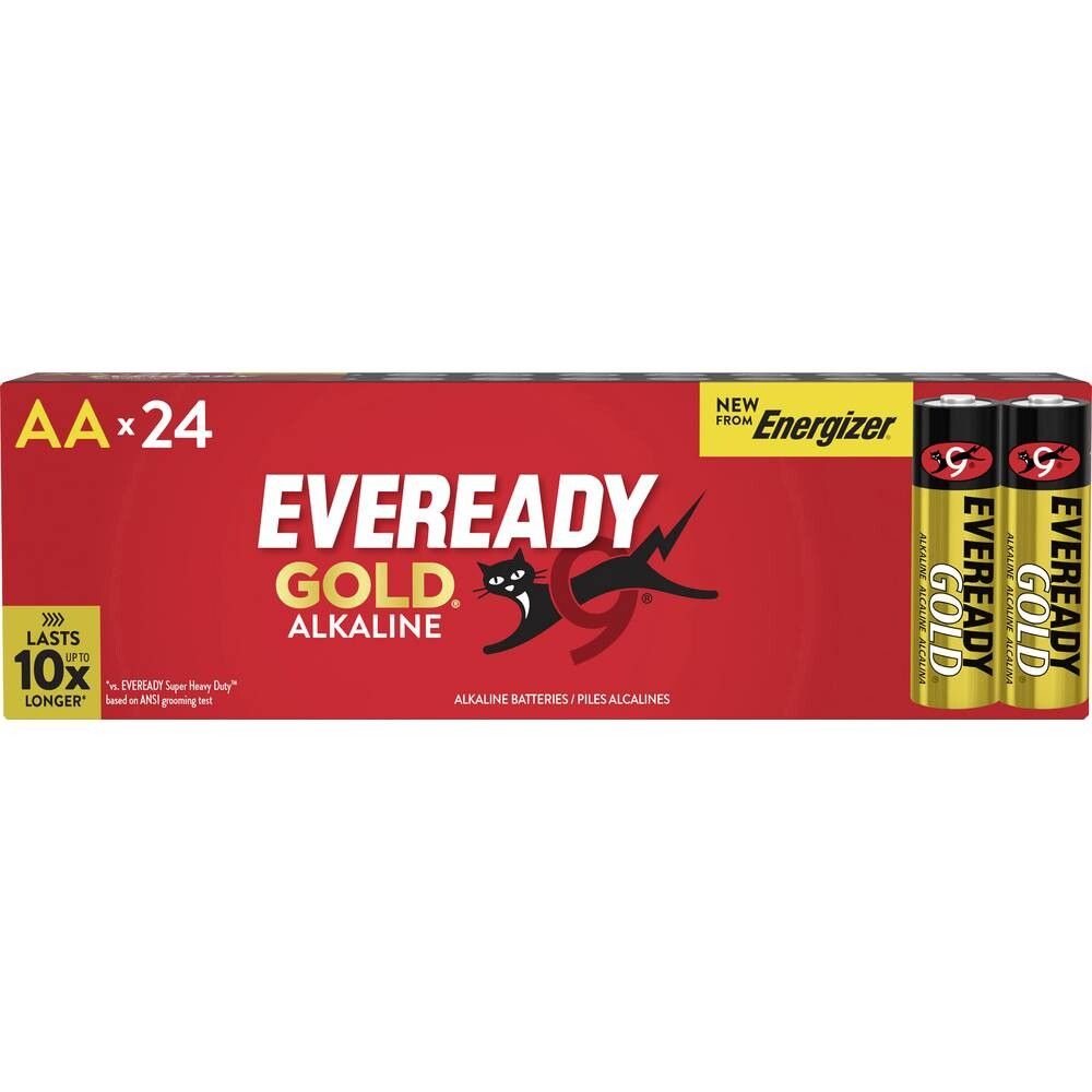 Patareid Eveready Gold AA (LR6) – 24 tk