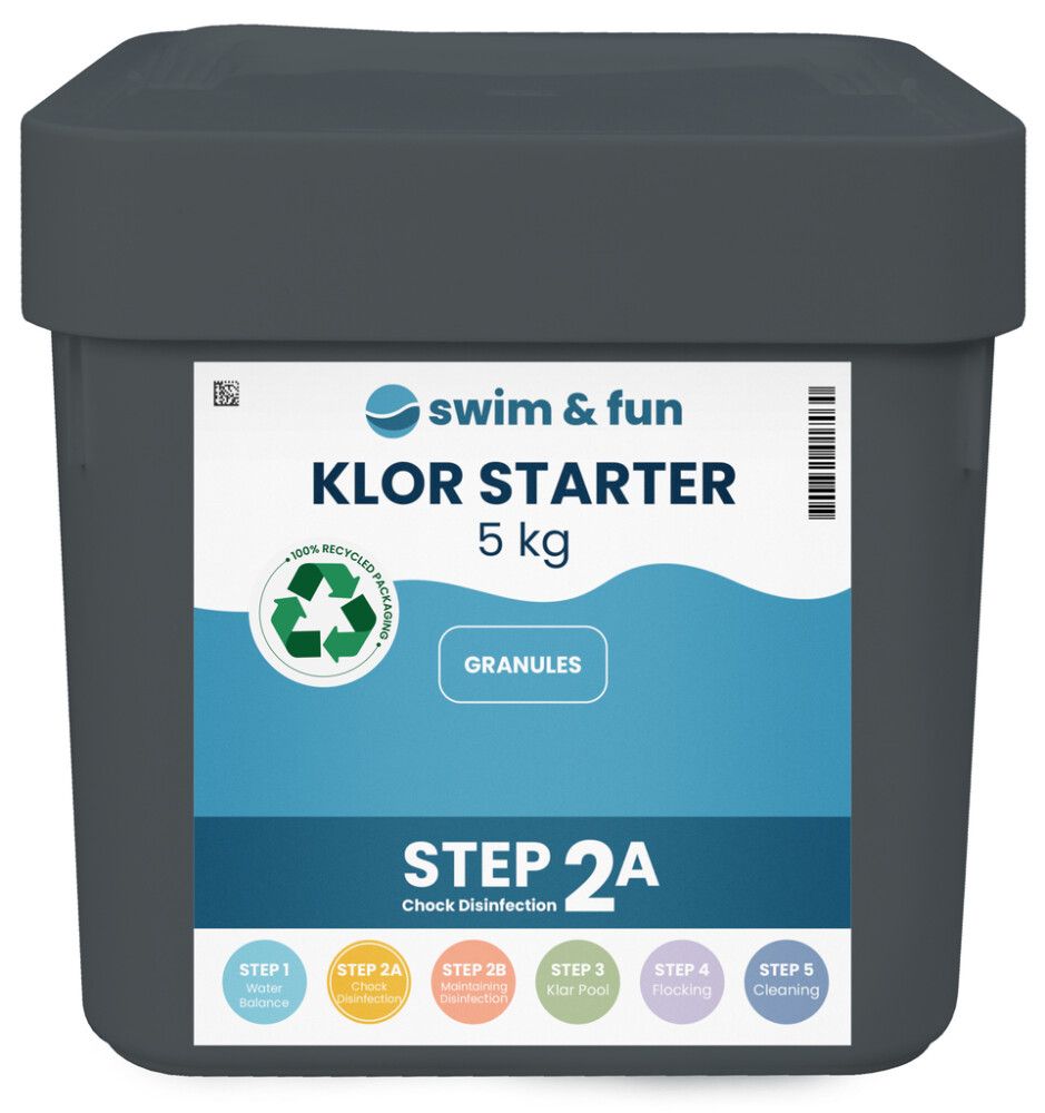 KlorStarter Swim&Fun kloor kiirpulber 5 kg