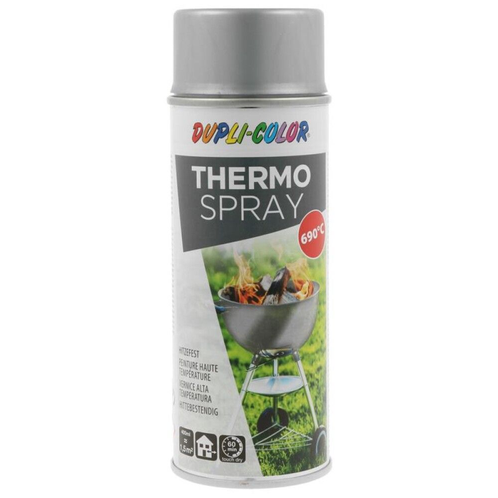 Aerosoolvärv Dupli-Color Thermo Spray 400 ml, hõbedane