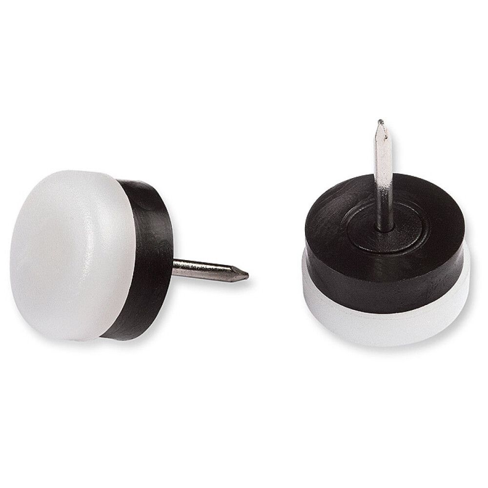 Plastikkaitse naelaga Stabilit 25 mm valge 8 tk