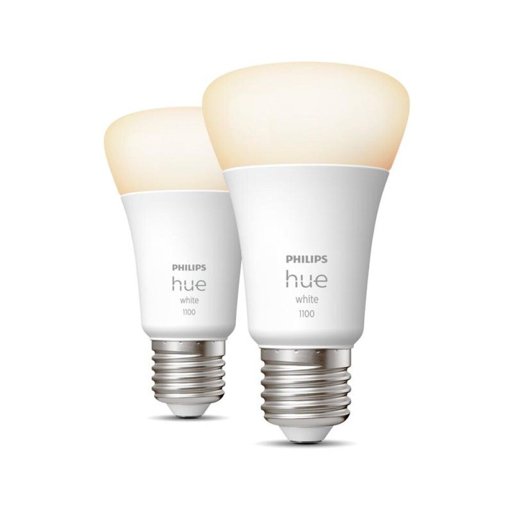 LED-nutilamp Philips Hue White 9,5 W E27, 2 tk