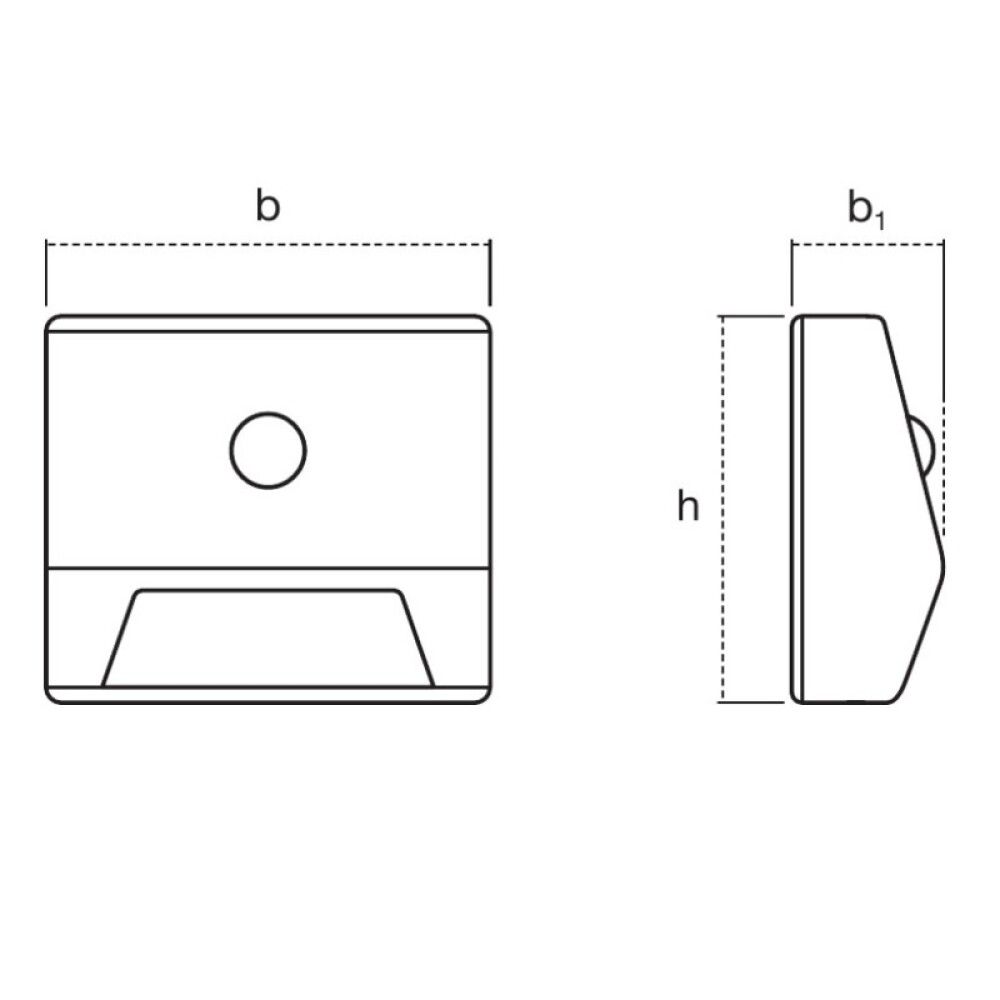 Liikumisanduriga valgusti Ledvance Nightlux Stair valge