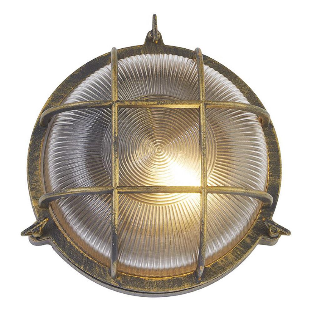 Välisvalgusti Searchlight Bulkhead alumiinium/kuld