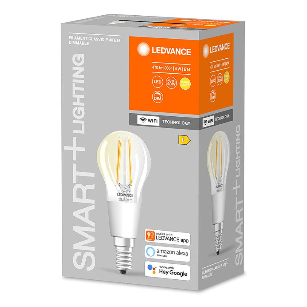 LED-lamp Ledvance SMART+ WIFI Mini bulb DIM 40 4 W/2700 K E14