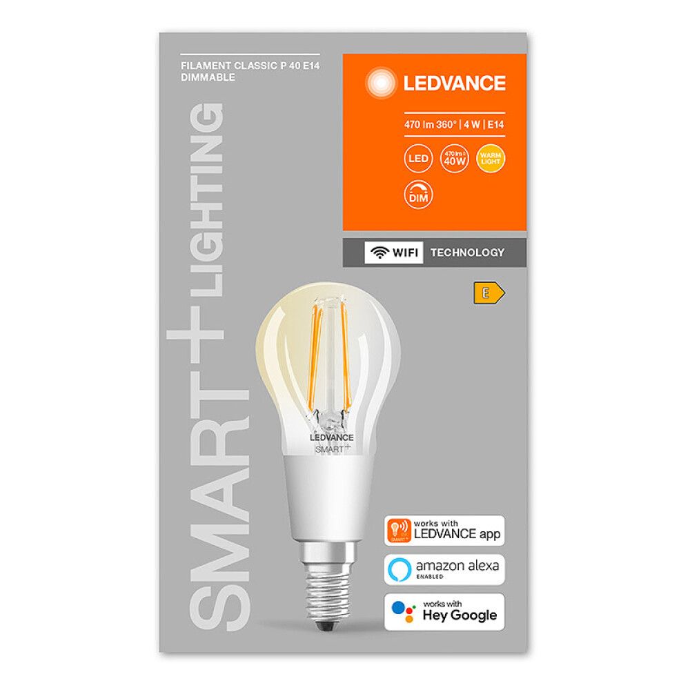 LED-lamp Ledvance SMART+ WIFI Mini bulb DIM 40 4 W/2700 K E14