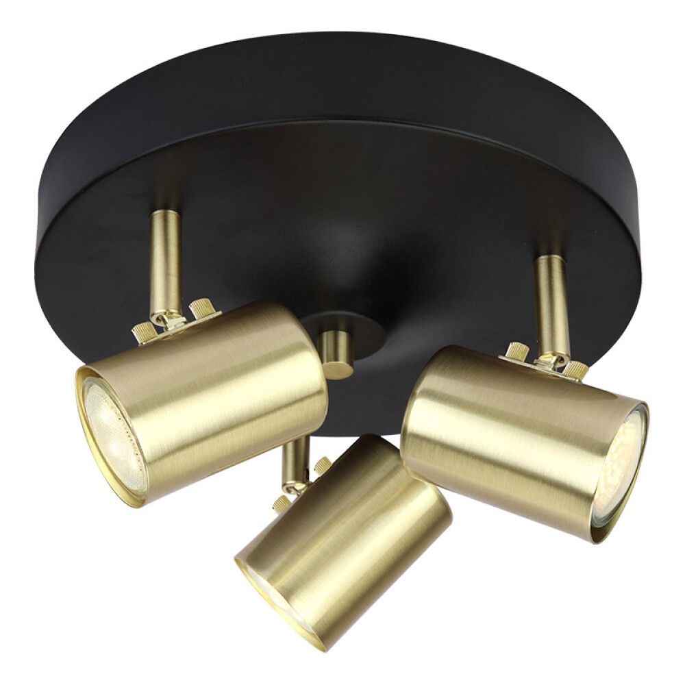 Kohtvalgusti Aneta Balder must/matt messing Ø 25 x 14 cm