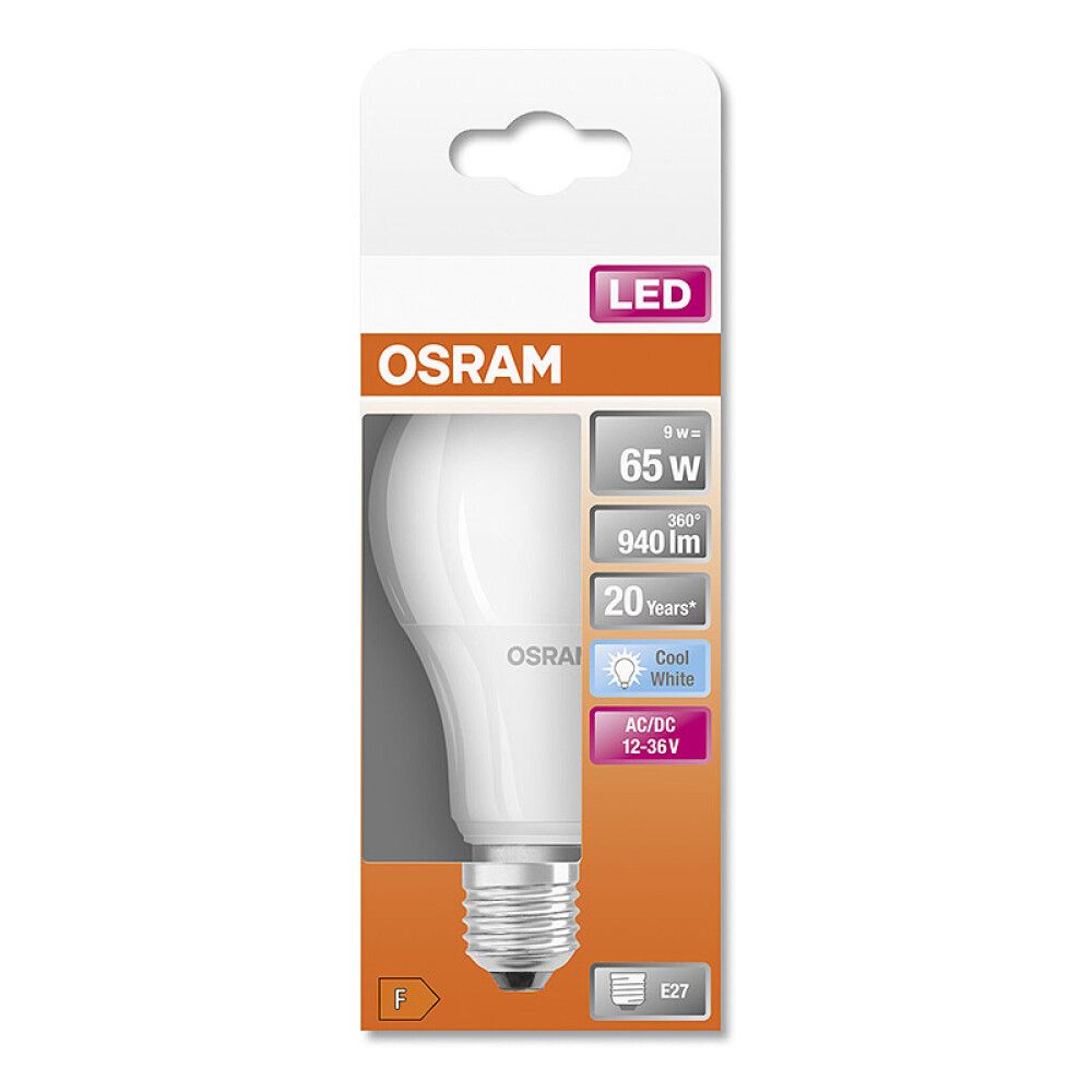 LED-lamp Osram tar Classic A65 FR 9 W/4000 K E27