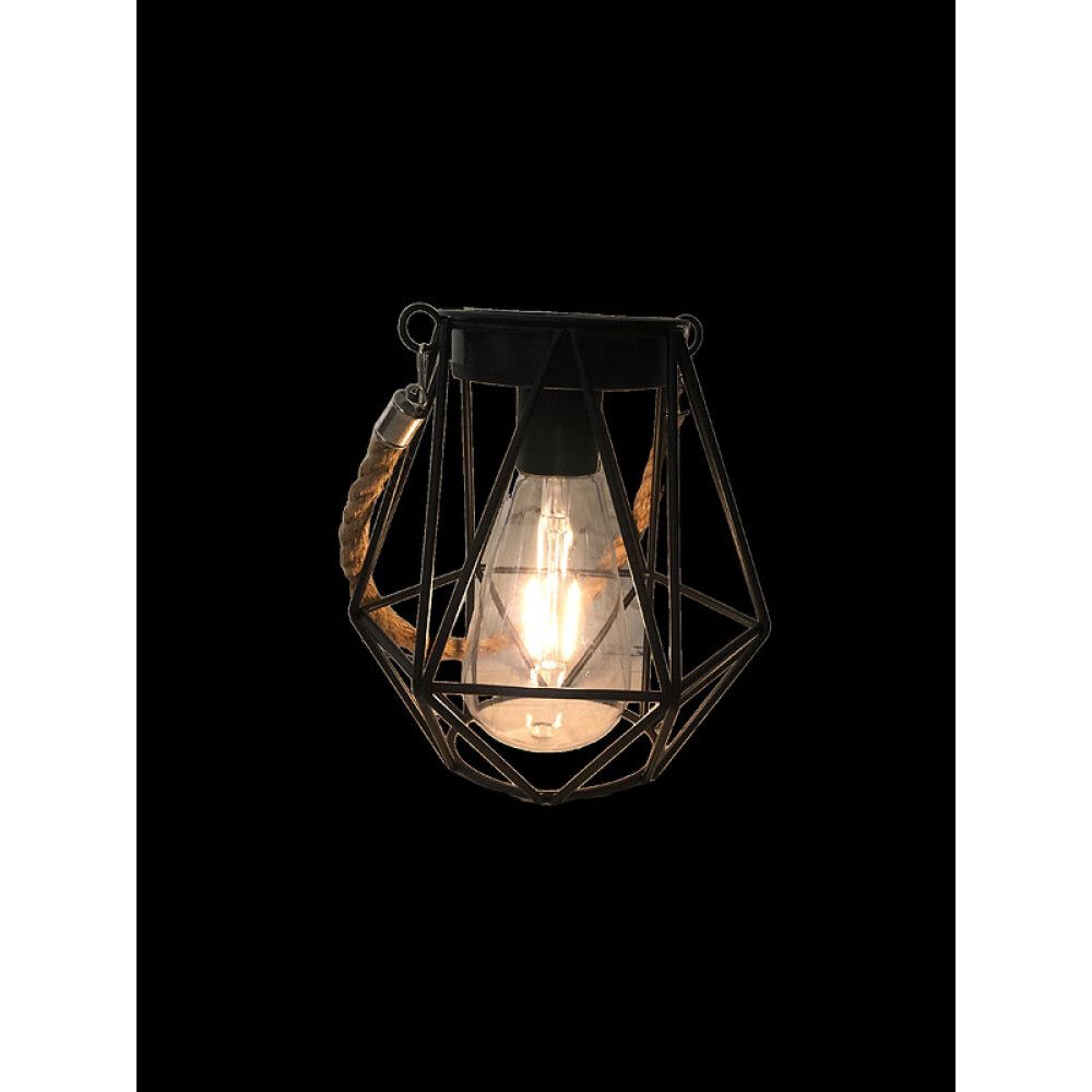 Päikesepatareiga LED-valgusti Bauhaus Latern