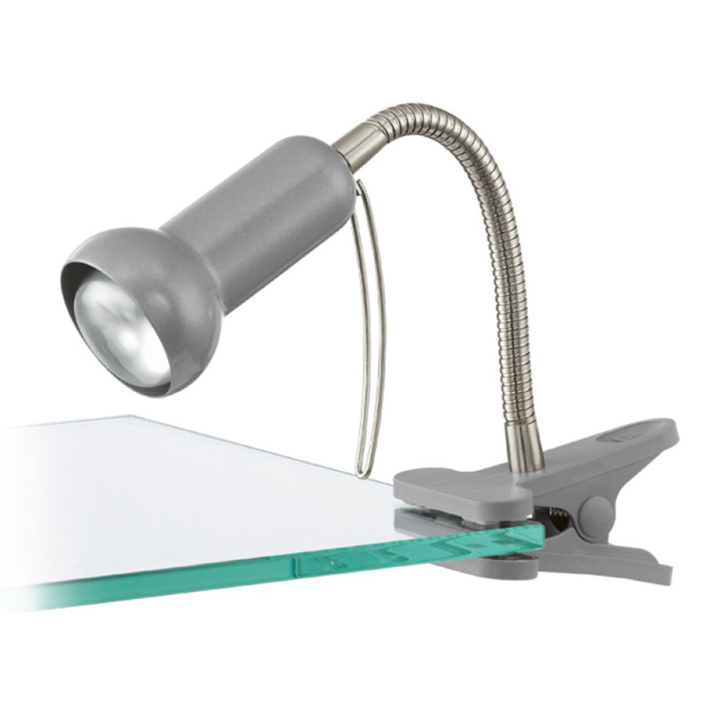 Klipsvalgusti  Fabio 40W E14 hõbe