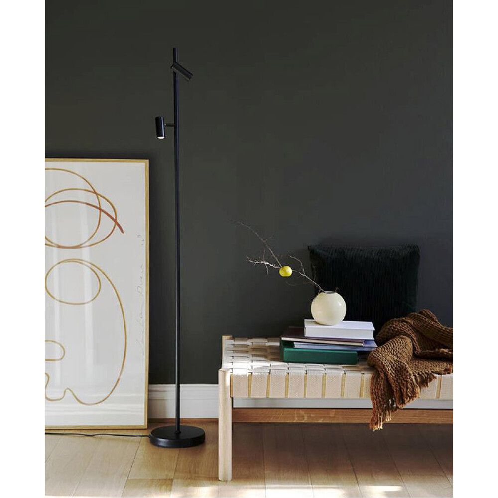 Põrandavalgusti Nordlux Omari LED must