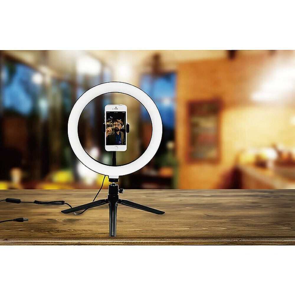 Statiiv nutitelefonile Voltomat Selfie Ring Light