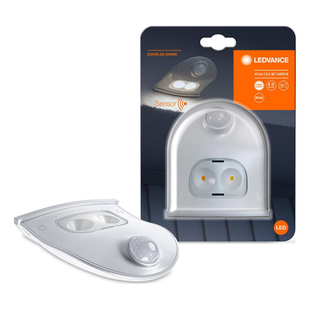 Liikumisanduriga valgusti Ledvance Door LED, valge