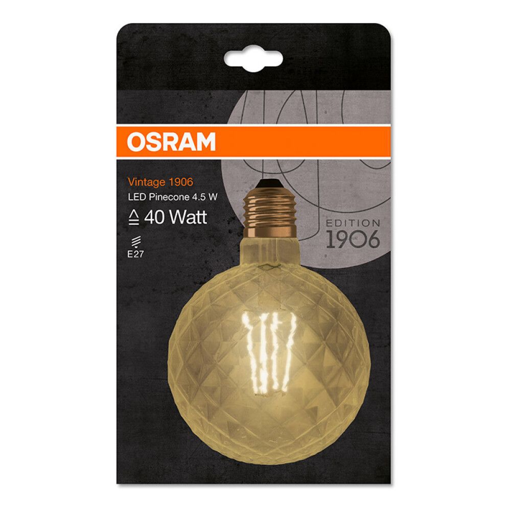LED lamp Osram Vintage 1906 Big Globe Pine
