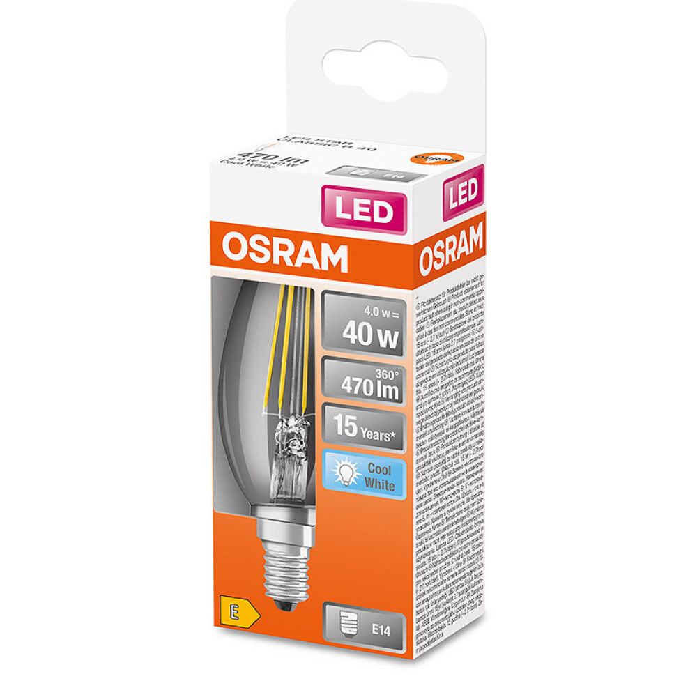 LED-lamp Osram Retrofit Classic B 40 4 W/4000K E14
