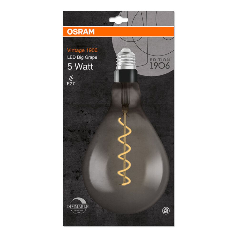 LED-lamp Osram Vintage 1906 DIM Big Grape 15 4 W/1800 K E27