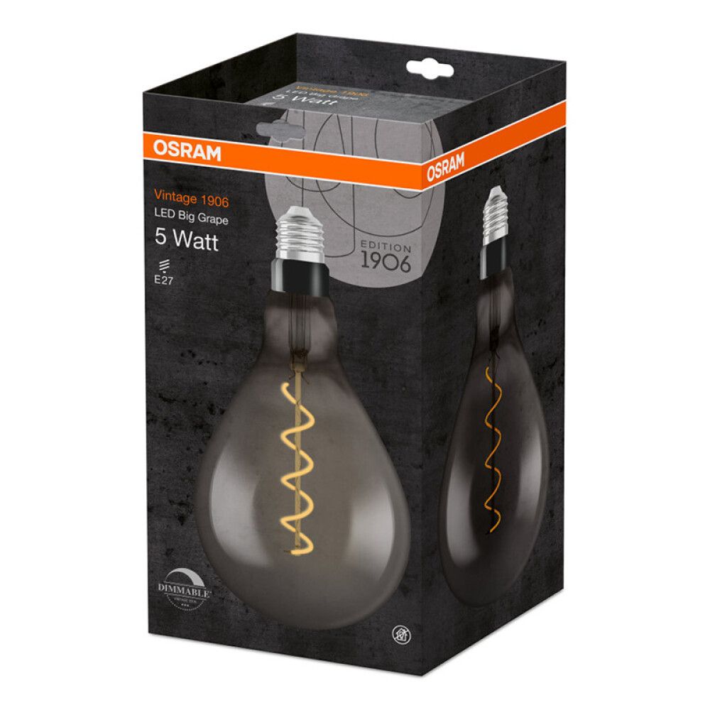 LED-lamp Osram Vintage 1906 DIM Big Grape 15 4 W/1800 K E27