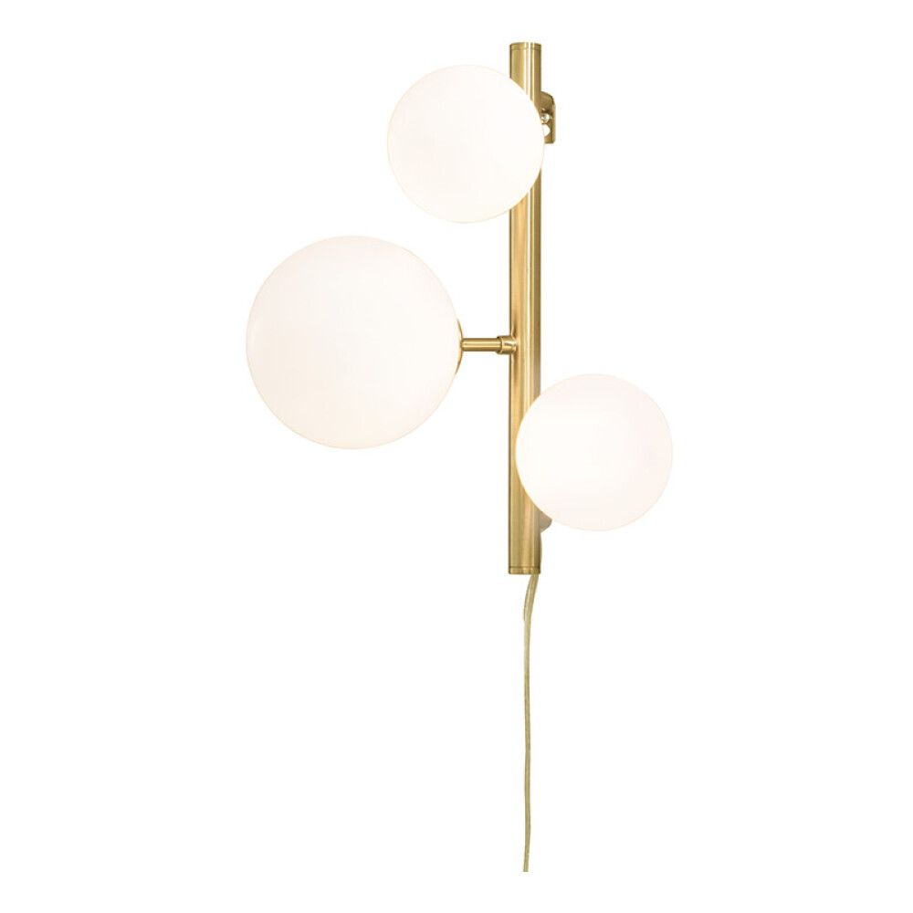 Seinavalgusti Scan Lamps Molekyl messing