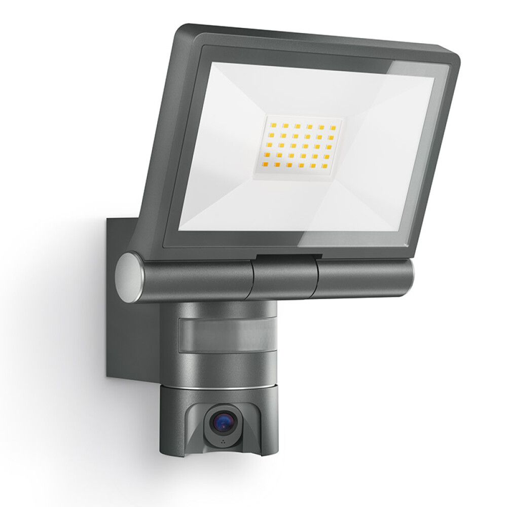 LED-välisvalgusti liikumisanduri ja kaameraga Steinel XLED CAM1 SC