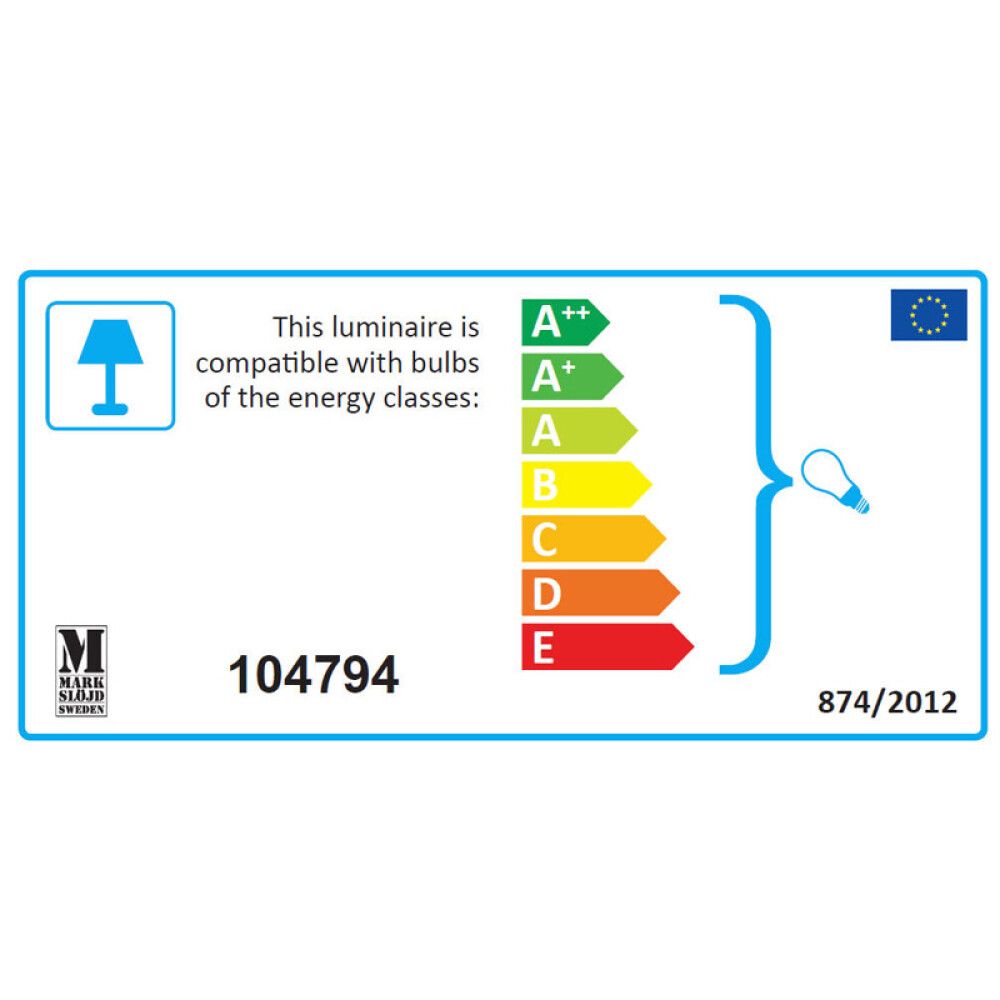Välisvalgusti Markslöjd Kurt hall