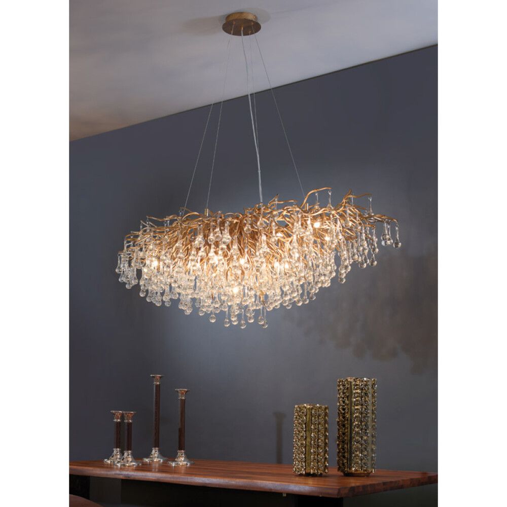 Rippvalgusti  Paul Neuhaus Icicle Messing