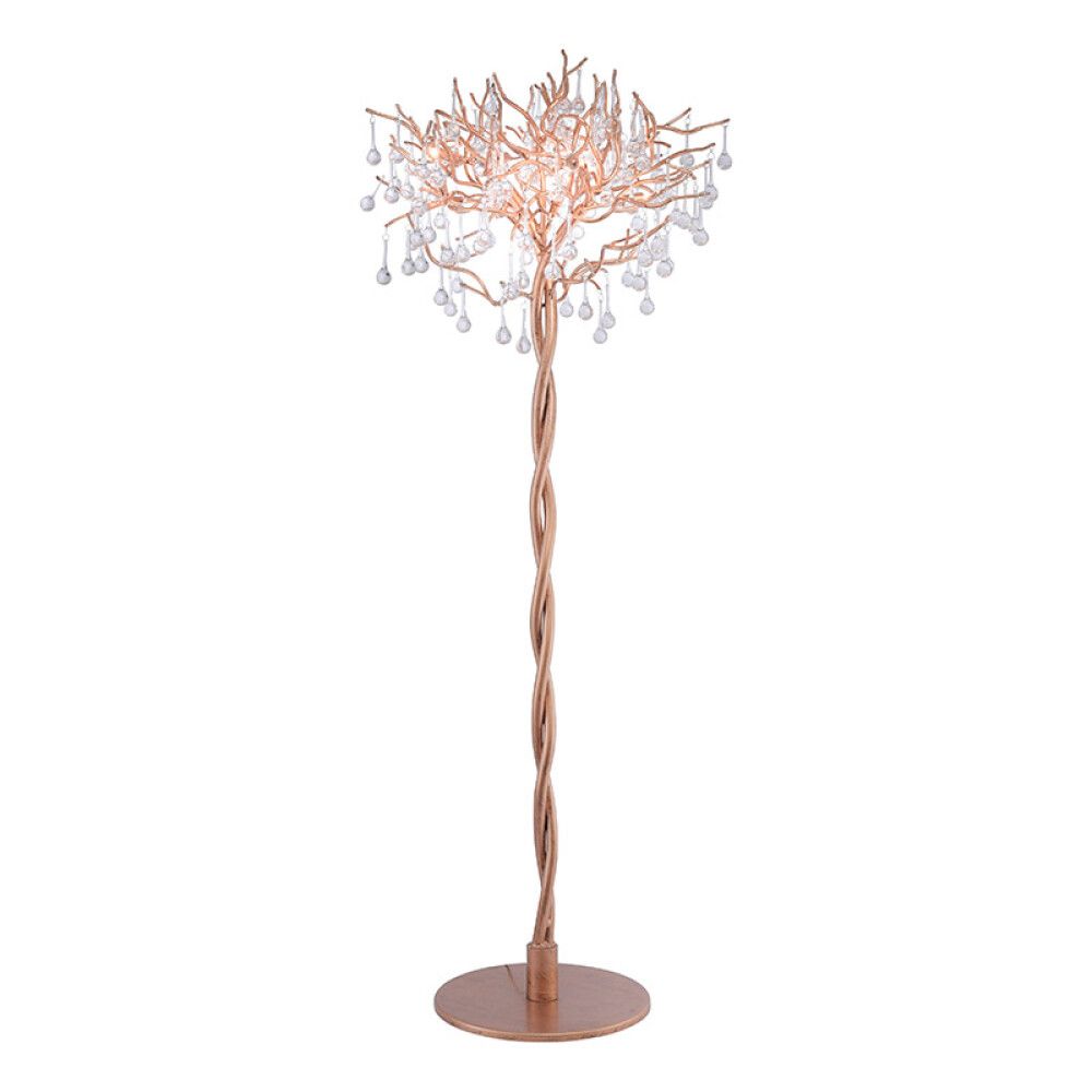 Põrandavalgusti Paul Neuhaus Icicle Messing